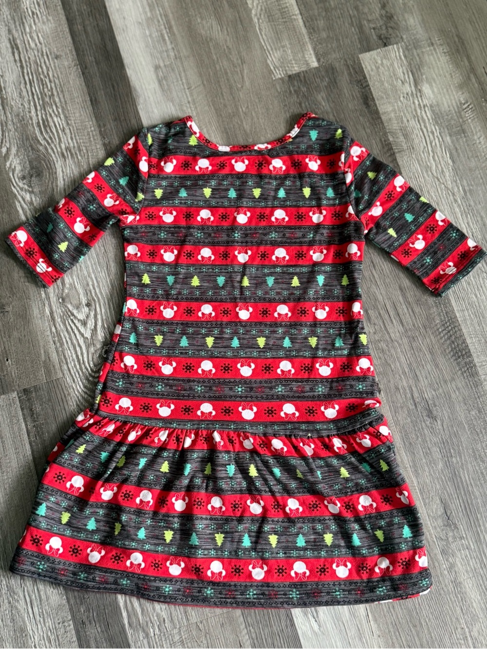 Disney Girls Minnie Mouse Holiday Dress size 6-6x - Picture 4 of 4
